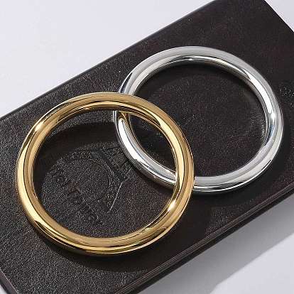 304 простые браслеты из нержавеющей стали для женщин