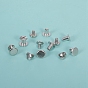 Iron Jewelry Box Drawer Handles, Cabinet Knobs, Nipple Stud Rivets for Phone Case DIY