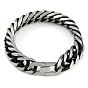 304 мужские браслеты-цепочки с кубинскими звеньями из нержавеющей стали