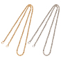 Bag Strap Chains, with Iron Curb Chains and Alloy Lobster Claw Clasps, for Bag Straps Replacement Accessories