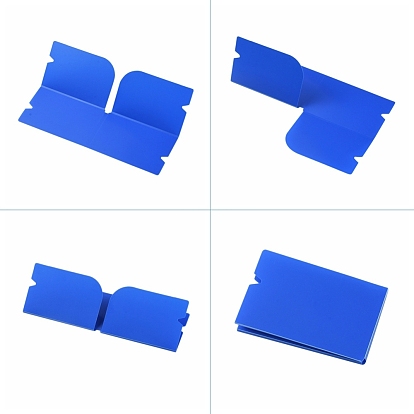 Portable Foldable Plastic Mouth Cover Storage Clip Organizer, for Disposable Mouth Cover
