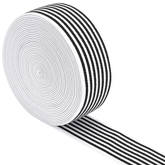 Flat Elastic Rubber Cord/Band, Webbing Garment Sewing Accessories