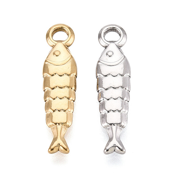 304 из нержавеющей стали рыба кулоны