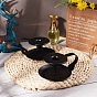 Iron Taper Candle Holder, for Home Candlelight Dinner Halloween Christmas Decoration