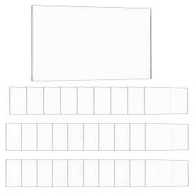 30Прозрачный акриловый лист шт., прямоугольные