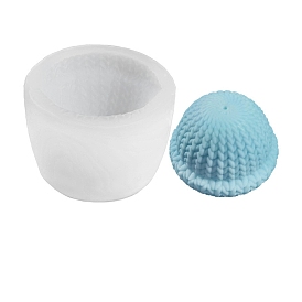 Moules en silicone bougie chapeau de laine bricolage, moules de résine, pour la résine UV, fabrication de bijoux en résine époxy