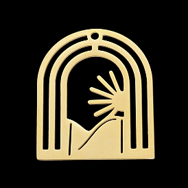 Ионное покрытие (ip) 201 подвески из нержавеющей стали, лазерная резка