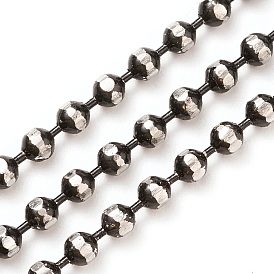 304 Stainless Steel Ball Chains, with Spool