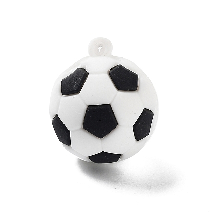 PVC Opaque Plastic Pendants, Ball