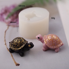 DIY Silicone Molds, Resin Casting Molds, For UV Resin, Epoxy Resin Candle Making, Tortoise