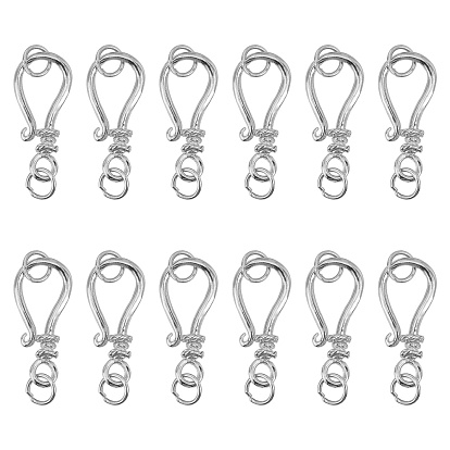 Brass S-Hook Clasps