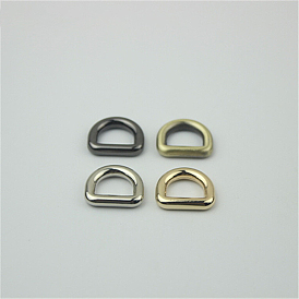 Zinc Alloy D Ring, for Luggage Belt Craft DIY Accessories