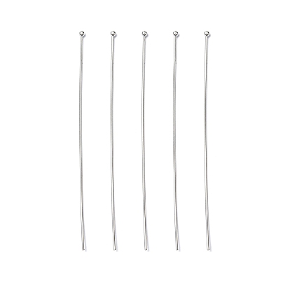 Контакты латунь шаровой головкой, серебряный цвет гальваническим