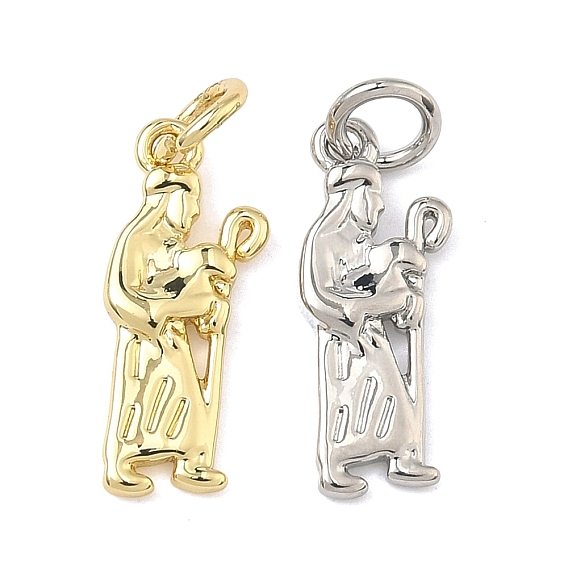 Латунные подвески, пастушьи амулеты, долговечный, стойки покрытие, без свинца и без кадмия