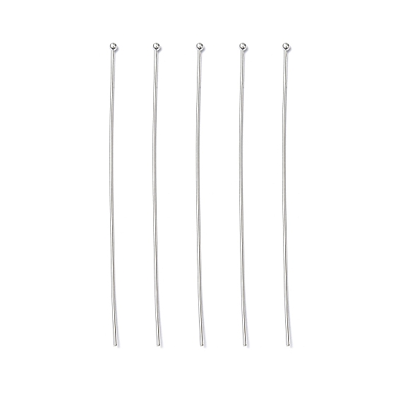 Контакты латунь шаровой головкой, серебряный цвет гальваническим