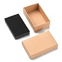 Cardboard Jewelry Set Box, for Ring, Necklace, Rectangle