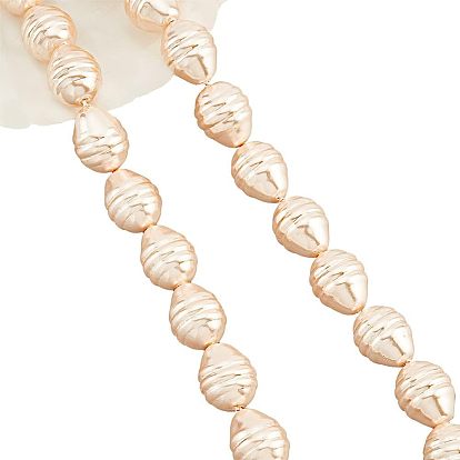 1 нити гальванизированных ракушек жемчужные бусины нити, картофель, 