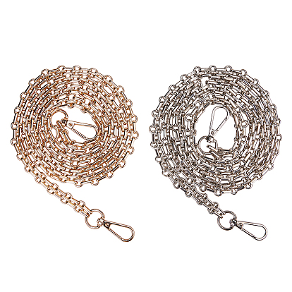 Chaînes de sangle de sac, des chaînes de fer, avec fermoir pivotant