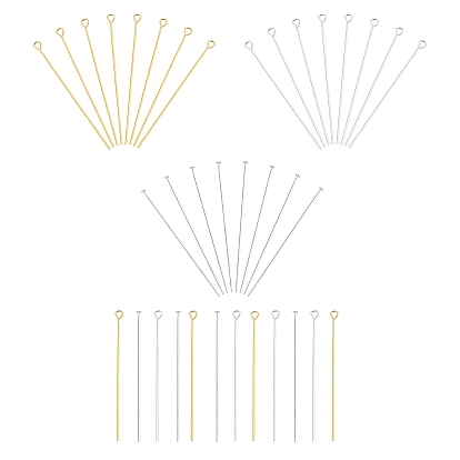 900 шт. 3 стиль 304 штифты с плоской головкой из нержавеющей стали, железный штифт