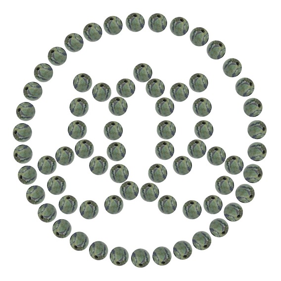 DIY Stretch Bracelets Making Kits, include Gemstone Round Beads, Elastic Crystal Thread