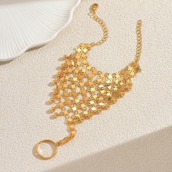 Винтажные ближневосточные браслеты из сплава для женщин, с колоколом