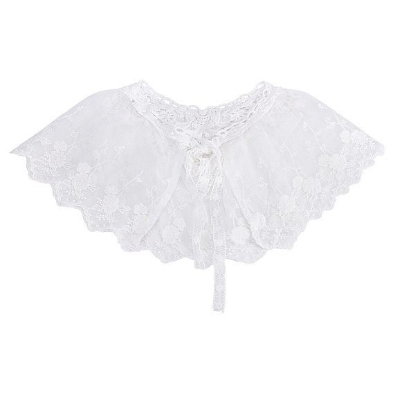 Étole en gaze de dentelle, Accessoires d'ornement
