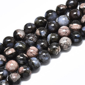 Natural Llanite Beads Strands, Round