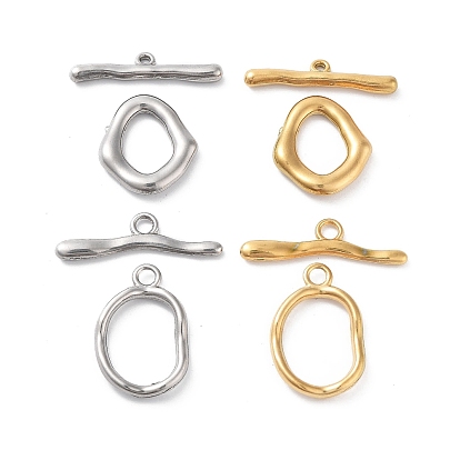 Ионное покрытие (ip) 304 застежки из нержавеющей стали, овальные