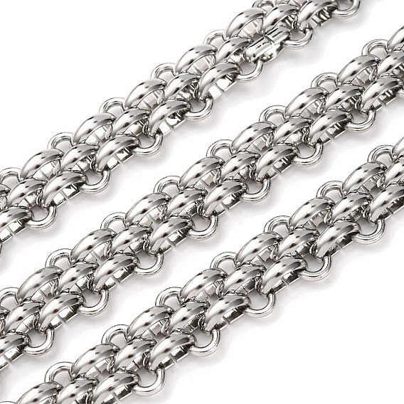 304 плетеные цепи из нержавеющей стали, несварные