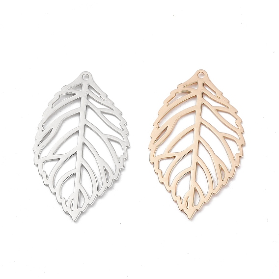 Латунные филигранные большие подвески, гравированные металлические украшения, долговечный, без кадмия, без никеля и без свинца, лист