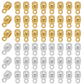 160шт 2 цвета сплава трубчатые дужки, петля под залог, бейлы, без кадмия и без свинца