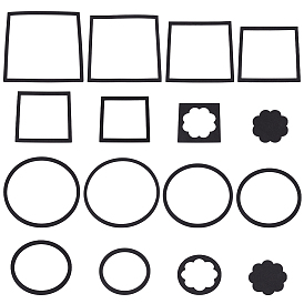 28шт. 2 стили плавающих колец для аквариумных растений из ЭВА-пены, для перехвата плавающих растений, плоский и квадратный