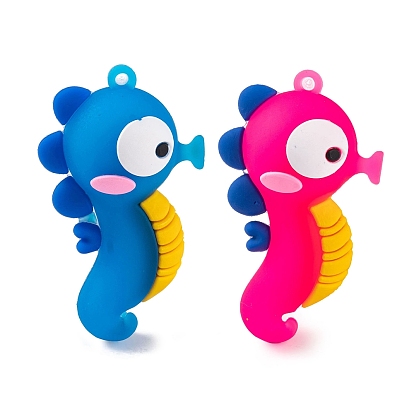 Пластиковые подвески из пвх, морской конек