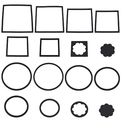 28шт. 2 стили плавающих колец для аквариумных растений из ЭВА-пены, для перехвата плавающих растений, плоский и квадратный