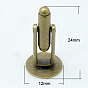 Brass Cuff Button, Cufflink Findings for Apparel Accessories, 24x12mm