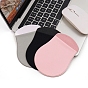 Polyester Mouse Storage Bag with Reusable Adhesive, Wireless Mouse Holder, Universal Stick-On Mouse Pouch