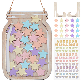 Деревянные персонализированные банки для наград, Доска с наградами за приучение к горшку