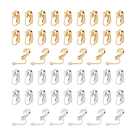 60 шт. 2 цвета 304 клипсы из нержавеющей стали