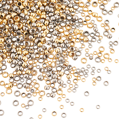 600 шт. 6 стили 304 проставки из нержавеющей стали, рондель