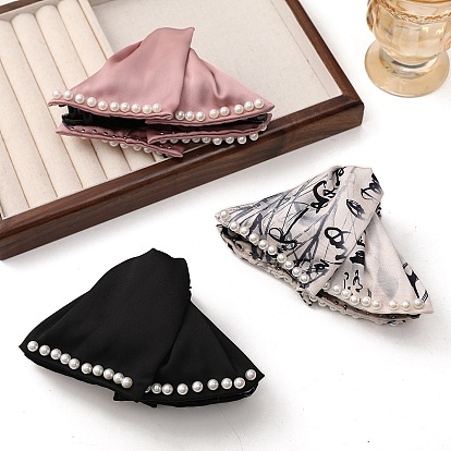 Заколки для волос с когтями из ткани, аксессуары для волос для женщин и девочек