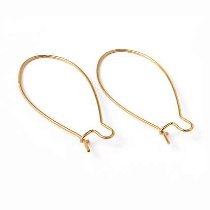 Boucles d'oreilles en laiton conclusions