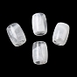 Transparent Acrylic Beads, Large Hole Beads, Barrel