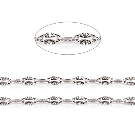 Ионное покрытие (ip) 304 текстурированные цепи из нержавеющей стали, кабельные цепи, пайки, с катушкой, Плоско-овальные