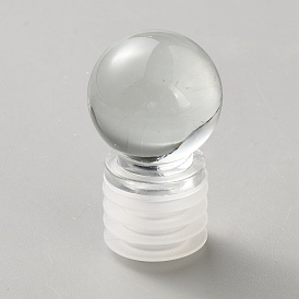 Круглая стеклянная пробка для бутылки