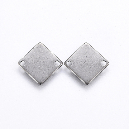 201 Stainless Steel Links/Connectors, Rhombus