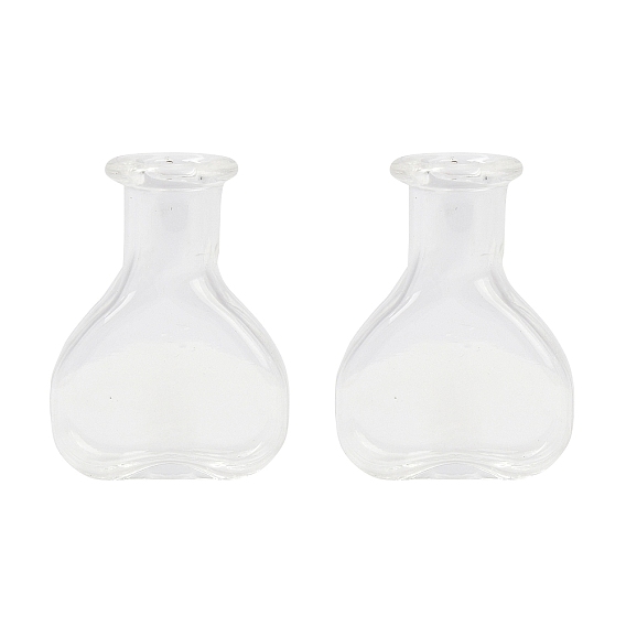 Прозрачные контейнеры для стеклянных шариков, сердце