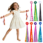 14Pcs 7 Colors Polyester Wrist Sash, Wrist Corsage, Flower