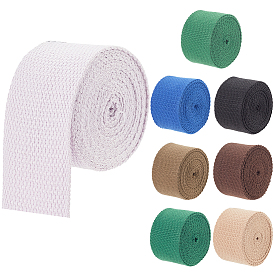 16 ярды 8 цвета плоские поликоттоновые ленты, для изготовления лямок для сумок