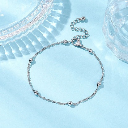 304 из нержавеющей стали обуздать цепи браслеты