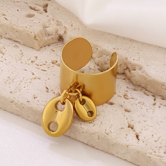 Регулируемые кофейные зерна 304 манжеты из нержавеющей стали с открытыми кольцами